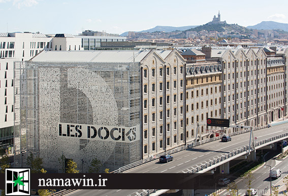 طراحی ساختمان Marseilles Docks در فرانسه