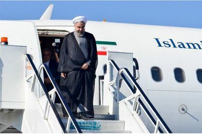 روحانی وارد سوچی روسیه شد