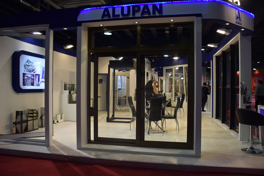 گزارش تصویری از غرفه " آلوپن " در هشتمین نمایشگاه در و پنجره و صنایع وابسته