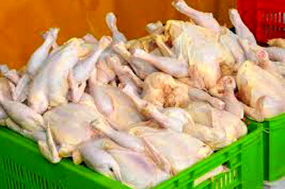 نرخ مرغ در بازار به ۶۷۵۰ تومان رسید