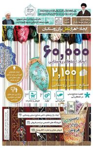 ایجاد ۶۰ هزار شغل براى روستاییان در دولت‌یازدهم +اینفوگرافیک