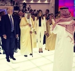 ذوق ملانیا از سفر به ریاض! +عکس
