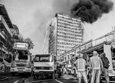 تصویر برگزیده نشنال جئوگرافیک از حادثه پلاسکو +عکس