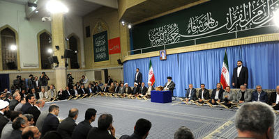 محفل انس با قرآن کریم در حضور رهبر معظم انقلاب اسلامی برگزار شد