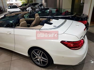 بنز Cabriolet در نمایشگاه خودرو در تهران +عکس