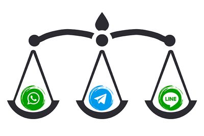 جایگزین خلف تلگرام، لاین یا واتس‌اپ؟