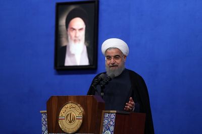 روحانی: از کسی برای قدرت دفاعی‌مان اجازه نمی‌گیریم/ مبارزه با تروریسم بر علیه صهیونیست‎ها و به نفع جهان اسلام است