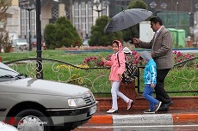 موج بارشی خفیفی وارد کشور می‌شود
