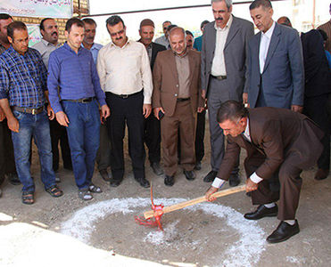 آغاز ساخت دو مدرسه در مناطق محروم کردستان با حمایت بانک ملی