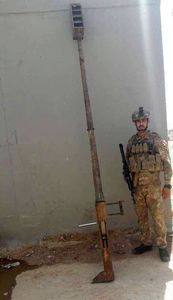 سلاح دست‌ساز و عجیب کشف شده از داعش +عکس