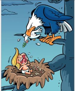 ترامپ گرسنه است! (کاریکاتور)