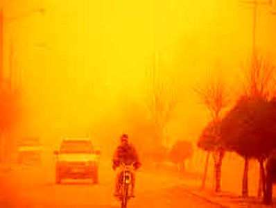 افزایش غلظت ذرات معلق هوای منطقه سیستان