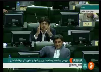اعتراض به روند حضور وزرای پیشنهادی درمجلس +فیلم