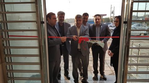 افتتاح ساختمان جدید شعبه کوی ملت اهواز