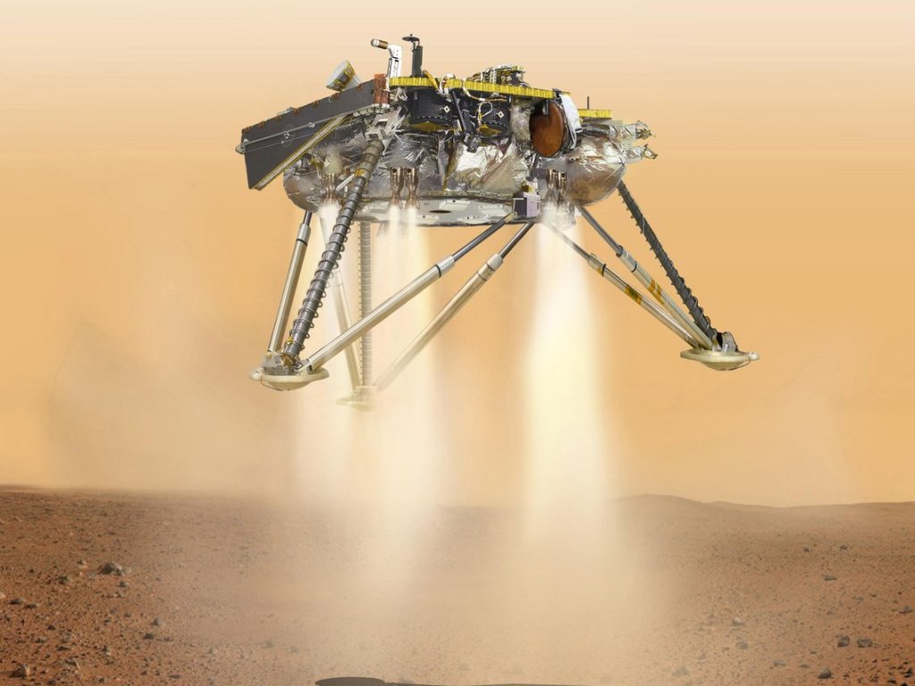 کاوشگر ناسا روی مریخ نشست