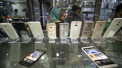 فروش تلفن های هوشمند در روسیه رکورد زد
