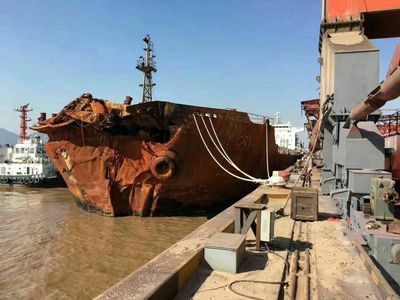 کشتی فله‌بر چینی که موجب غرق شدن سانچی شد +عکس