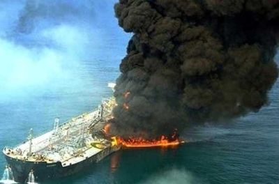 وقوع ۴۰درصد حوادث کشتیرانی جهان در منطقه حادثه نفتکش سانچی