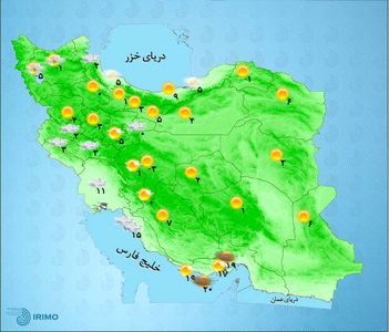 ورود سامانه جدید بارشی به کشور +نقشه