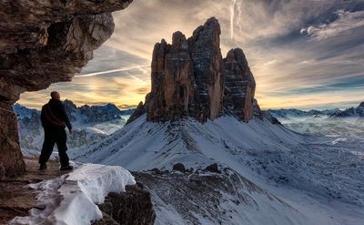 سه قله ایتالیایی در عکس روز نشنال جئوگرافیک +تصویر
