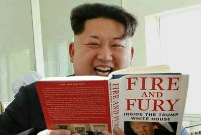 خنده‌های رهبر کره شمالی هنگام خواندن کتاب سرگذشت ترامپ