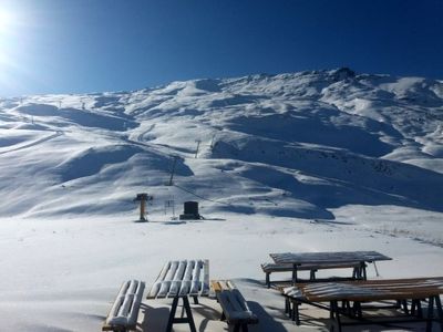 بزرگترین پیست اسکی خاورمیانه در ایران +عکس