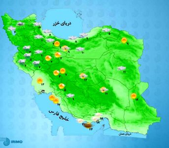 پیش بینی وضعیت آب و هوا