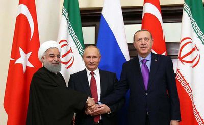 نشست وزرای امور خارجه ایران، روسیه و ترکیه در استانبول