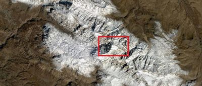 جدیدترین تصاویر ماهواره‌ای از محل سقوط هواپیمای ای.تی.آر