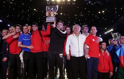 قهرمانی ایران در مسابقات بین المللی کشتی جام تختی