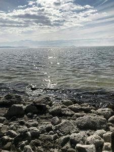 وضعیت امیدبخش دریاچه ارومیه +عکس