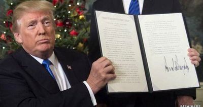 ترامپ برای به رسمیت شناختن کشور فلسطین شرط گذاشت