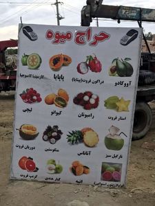 فروش میوه‌های خارجی در مناطق آزاد