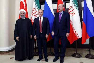 دیدار روحانی، پوتین و اردوغان در آوریل۲۰۱۸