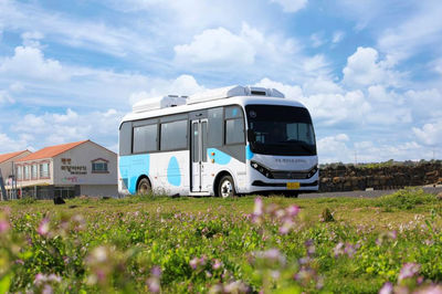 شروع به کار ۲۰دستگاه اتوبوس تمام الکتریکی کمپانی BYD در جزیره &quot;ججو&quot; واقع در کره جنوبی