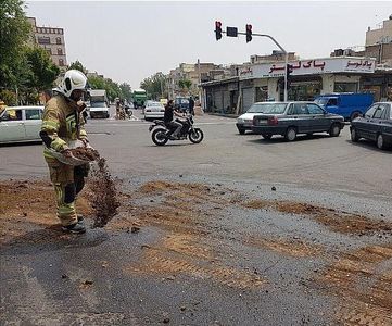 روغن سوخته یک محله را به هم ریخت