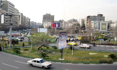 میدان هفت‌تیر، یکی از پرتردد‌ترین میدان‌های تهران