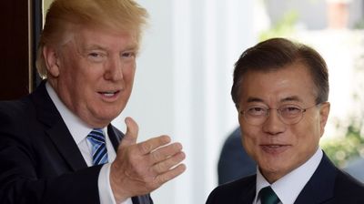 رهبران کره جنوبی و آمریکا با یکدیگر دیدار می کنند