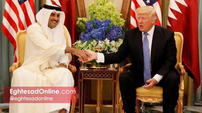 امیر قطر برای دیدار با ترامپ راهی آمریکا شد