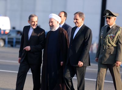 روحانی عازم ترکیه شد