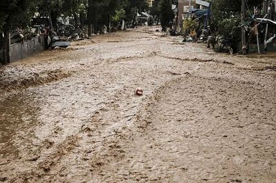 ۶مصدوم در سیل لواسان و فشم