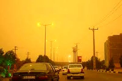 هشدار سریع هواشناسی خوزستان در خصوص گرد و خاک و وزش تند بادها
