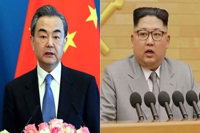 رهبر کره‌شمالی با وزیر خارجه چین دیدار کرد