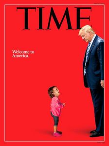 ترامپ خوش‌آمدگو! روی جلد نشریه تایم