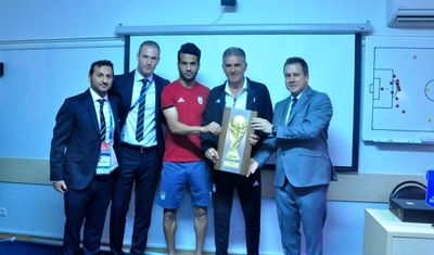 خوشامدگویی رسمی فیفا به تیم ملی فوتبال ایران