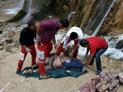 سقوط مرگبار از آبشار به خاطر سلفی +عکس