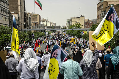 راهپیمایی روز جهانی قدس تا ساعاتی دیگر آغاز می‌شود