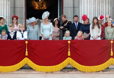 حضور شاهزاده هری و مگان مارکل در مراسم تولد ملکه الیزابت دوم