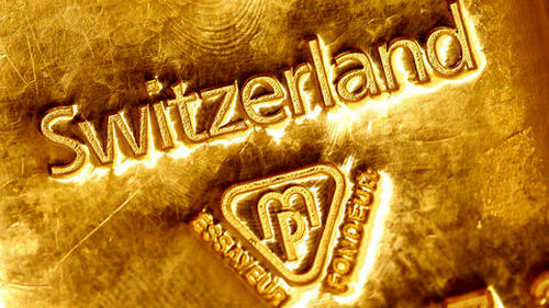 تغییر افزایش دارایی سوئیس از دلار به شمش طلا