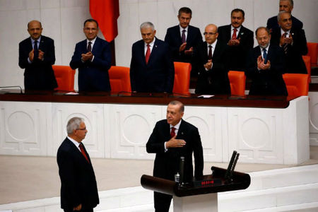 دوره جدید ریاست جمهوری اردوغان آغاز شد